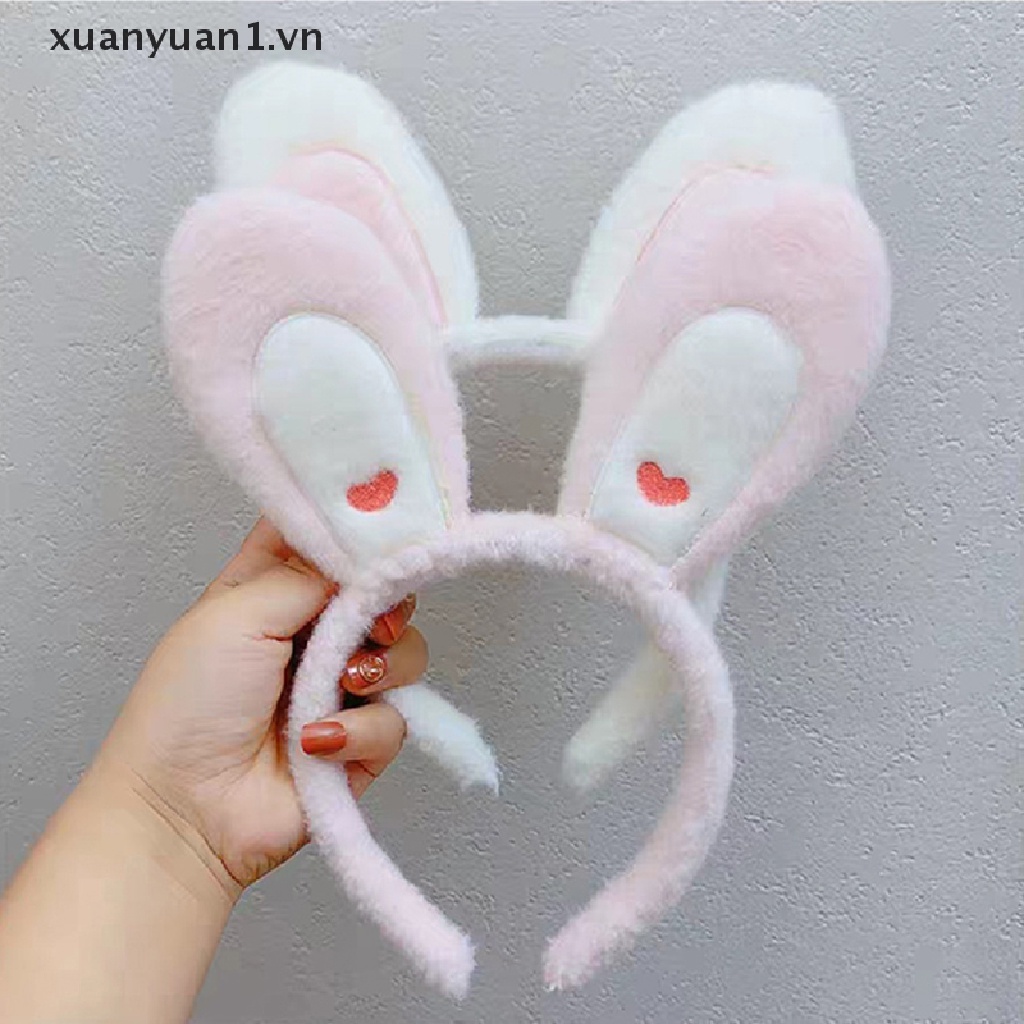 1 Băng Đô Tai Thỏ Đội Đầu Dùng Làm Quà Tặng Lễ Phục Sinh