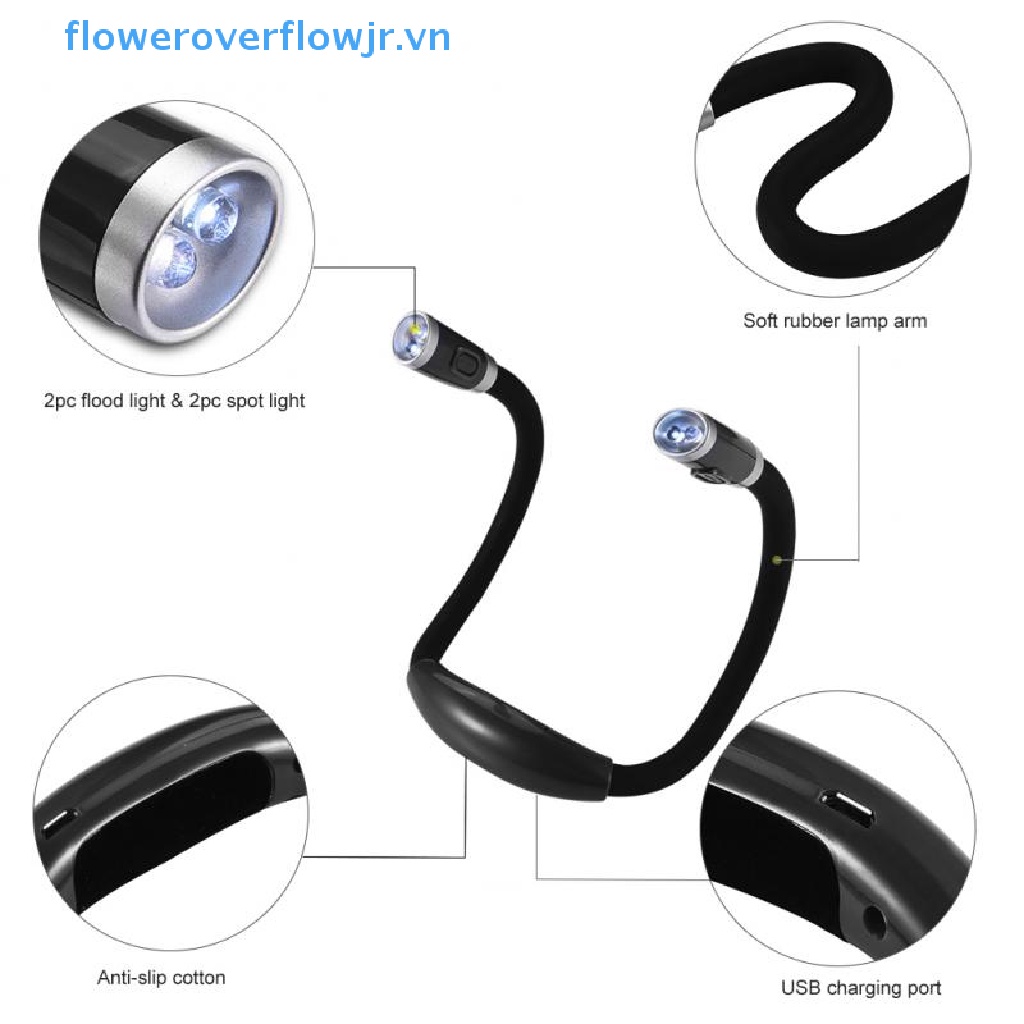 Đèn led FJR Đeo Cổ Tiện Dụng Khi Đi Cắm Trại