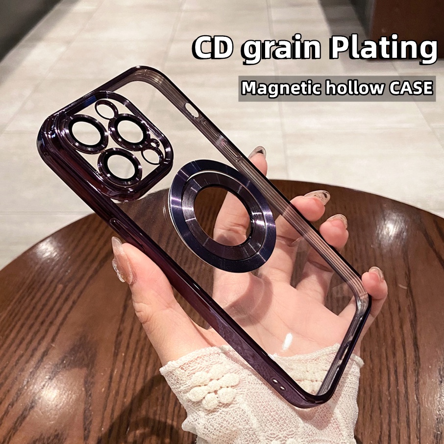 ốp lưng ốp điện thoại iphone 14 13 pro max case iPhone Ốp Điện Thoại TPU Mềm Hít Nam Châm Chống Sốc Cho Iphone14 13 Pro Max 14