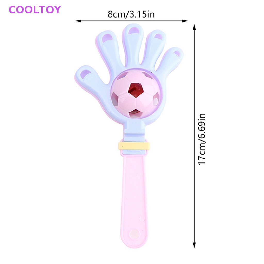 Cooltoy 1 Đồ Chơi Clapper Cầm Tay Nhiều Màu Sắc Thời Trang Cho Trẻ Em