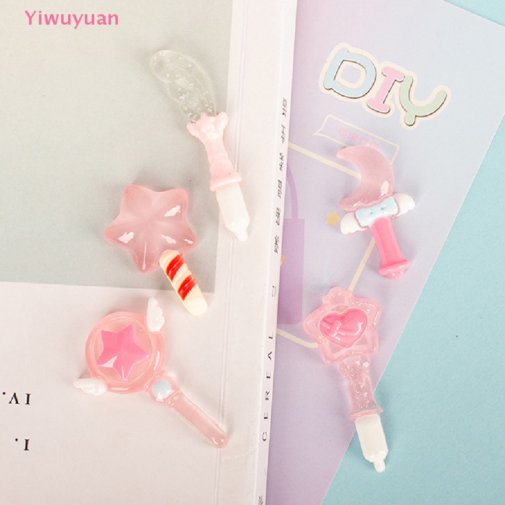 Bộ 10 Mô Hình Đồ Chơi mini Phát Quang Cho Nhà Búp Bê Mới