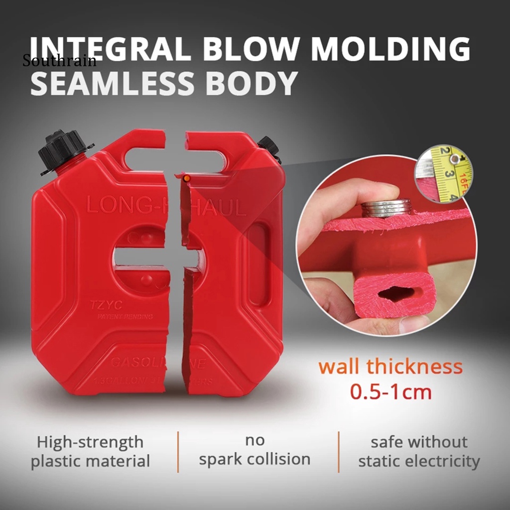 [STN] Bình Nhiên Liệu Bằng Nhựa Sức Chứa Lớn 3L / 5L Hình Jerry Cho Xe Hơi Xe Máy