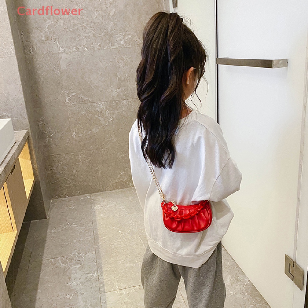 Túi Đeo Chéo Mini Đựng Tiền Xu Dễ Thương Cho Bé Gái < Cardflower > Mới