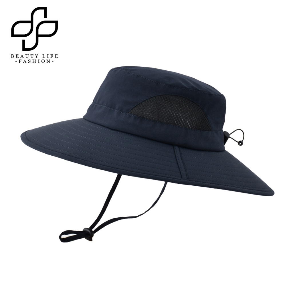 Mũ Lưỡi Trai Mùa Hè Phối Lưới Thoáng Khí Chống Tia UV Có Thể Điều Chỉnh Cho Nam Và Nữ