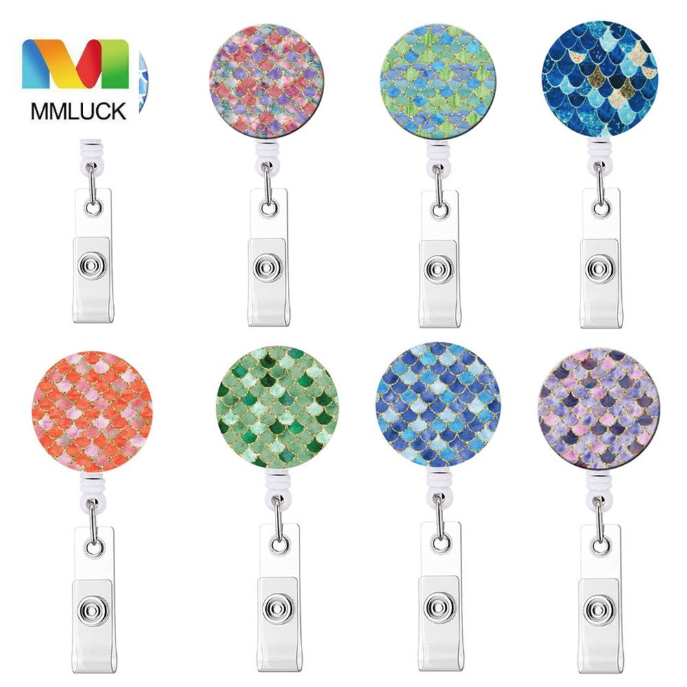 Kẹp Giữ Thẻ ID / Danh Thiếp Có Thể Thu Gọn Siêu Bền Tiện Dụng