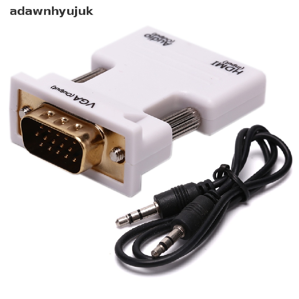 Bộ ChuyểN ĐổI Âm Thanh / Video adawnhyujuk VGA Sang HDMI Full HD 1080P Cho Laptop / PC / TV / AV