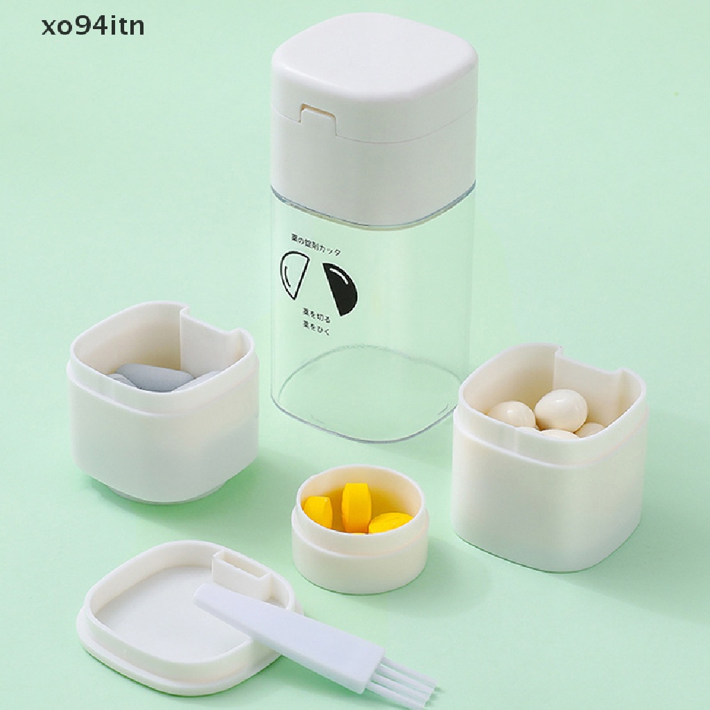 Máy Xay Thuốc Viên tn Chia Nhiều Ngăn Tiện Dụng