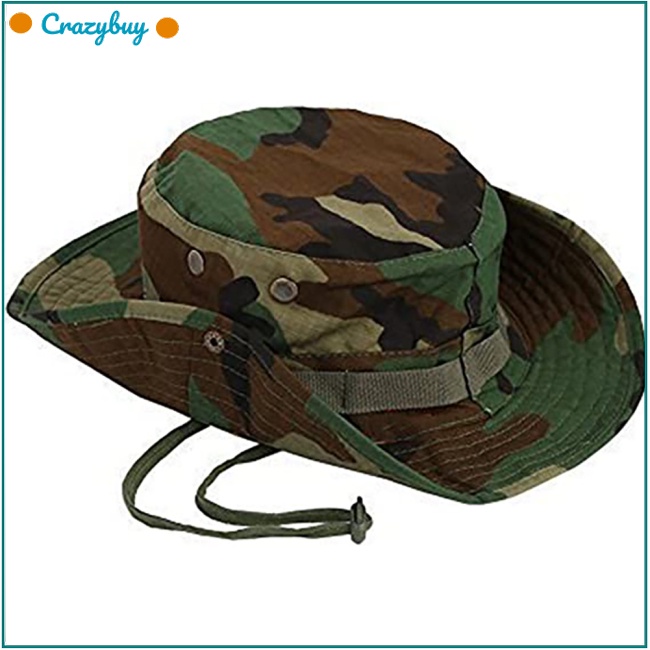 Cr Nón Vành Tròn Chống Nắng Tiện Dụng Khi Đi Câu Cá / Leo Núi / Cắm Trại