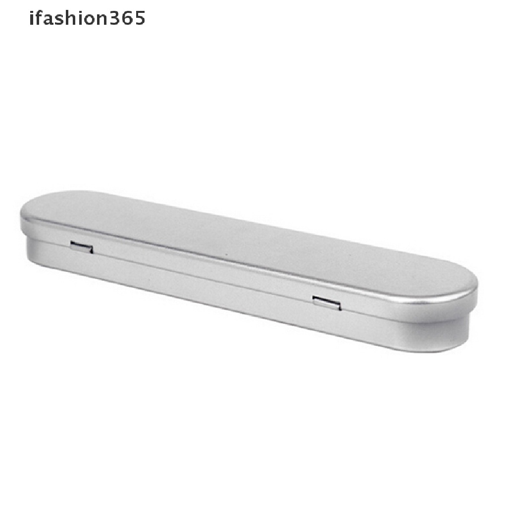 1 Hộp Bút Bằng Kim Loại Hình Chữ Nhật In Hình Ngựa &amp; Miệng Thiếc [ifashion365] 1pc Vn