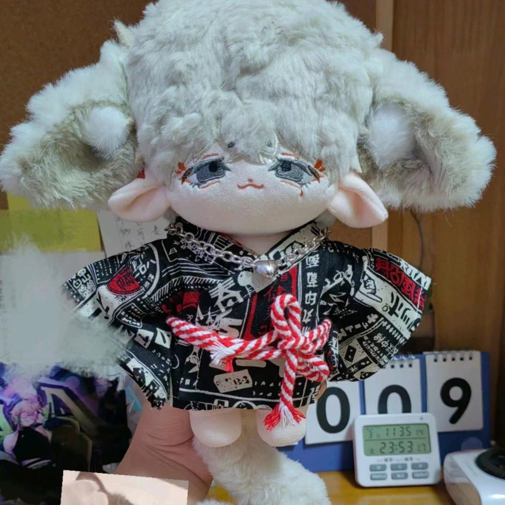 Quần Áo Cho Búp Bê Yuanshen Sanbing Langmao 20cm Bằng Cotton Màu Neon