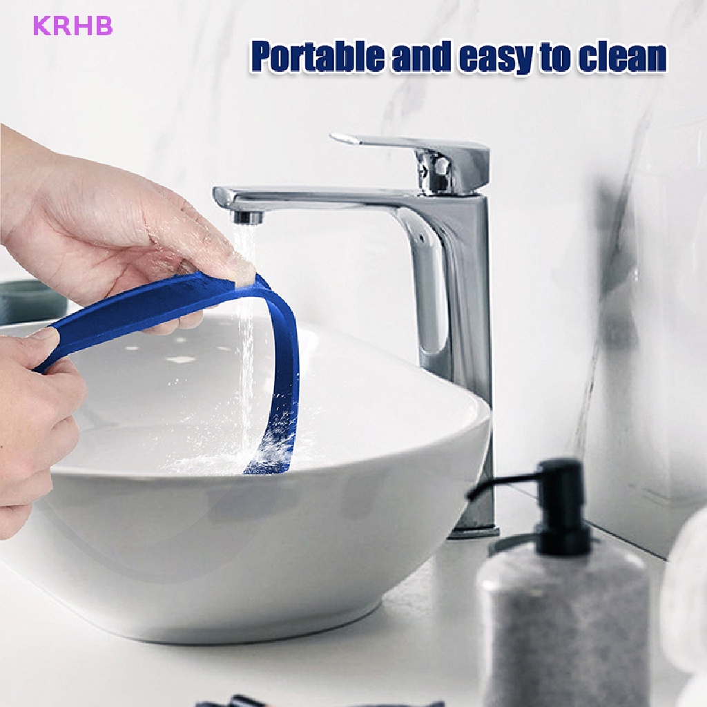 Dây Silicon Uốn Cong Hỗ Trợ Cạo Râu Cho Nam Giới Mới