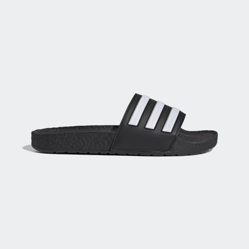 Dép quai ngang ADIDAS ADILETTE BOOST màu Đen sọc Trắng - Code: FY8154