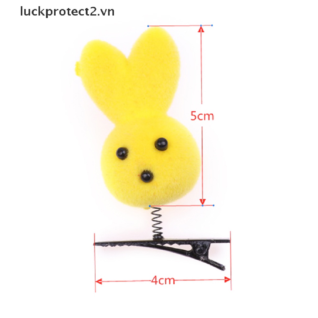 Kẹp Tóc Hình Chú Vịt Vàng May Mắn Cho Bé