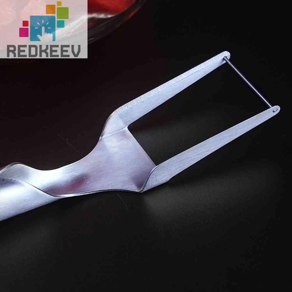 Nĩa Cắt Trái Cây Đa Năng Bằng Thép Không Gỉ