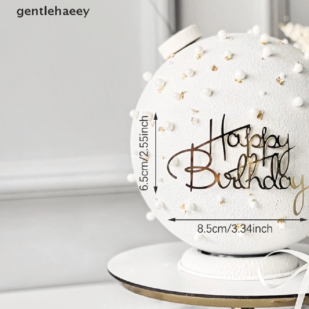 1 Que Cắm Trang Trí Bánh Sinh Nhật / Cupcake Lấp Lánh