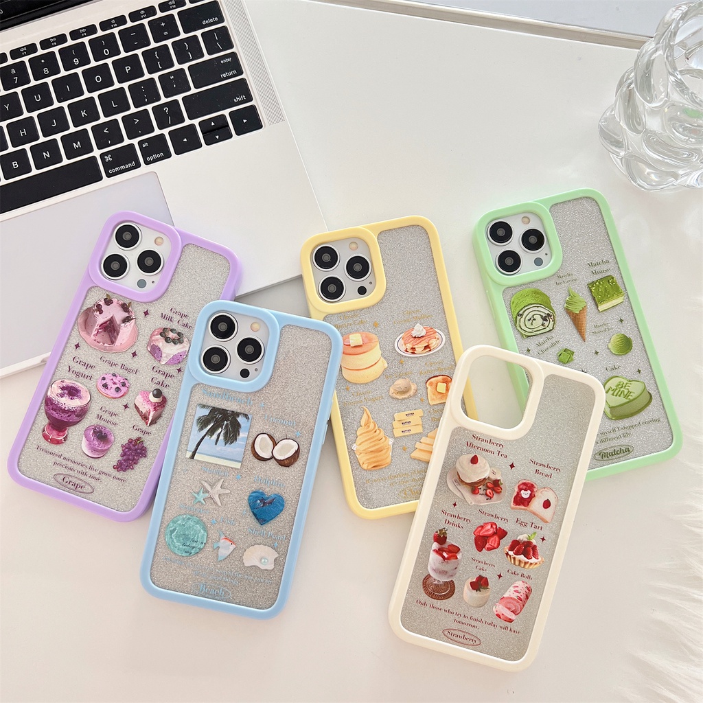 Ốp Điện Thoại Tpu Dẻo Trong Suốt Thiết Kế Đơn Giản Xinh Xắn Cho iphone 14 Pro Max 13 12 11