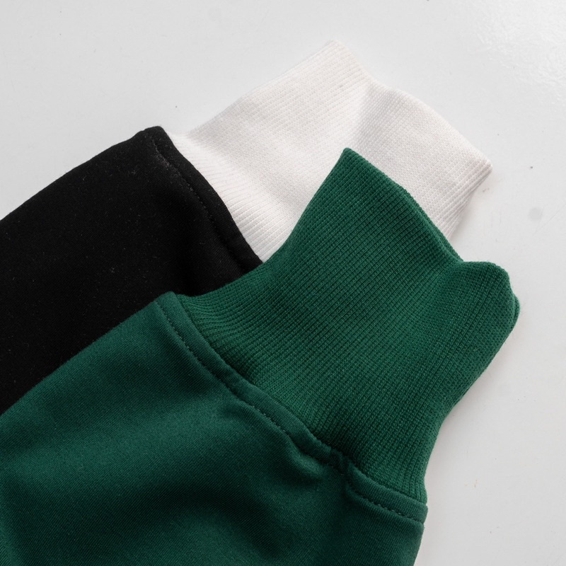 Áo nỉ dài tay nam Polo Snow  ARTCOM chất vải nỉ da cá 100% cotton dày dặn ấm áp cho mùa đông, co dãn tốt thoáng khí