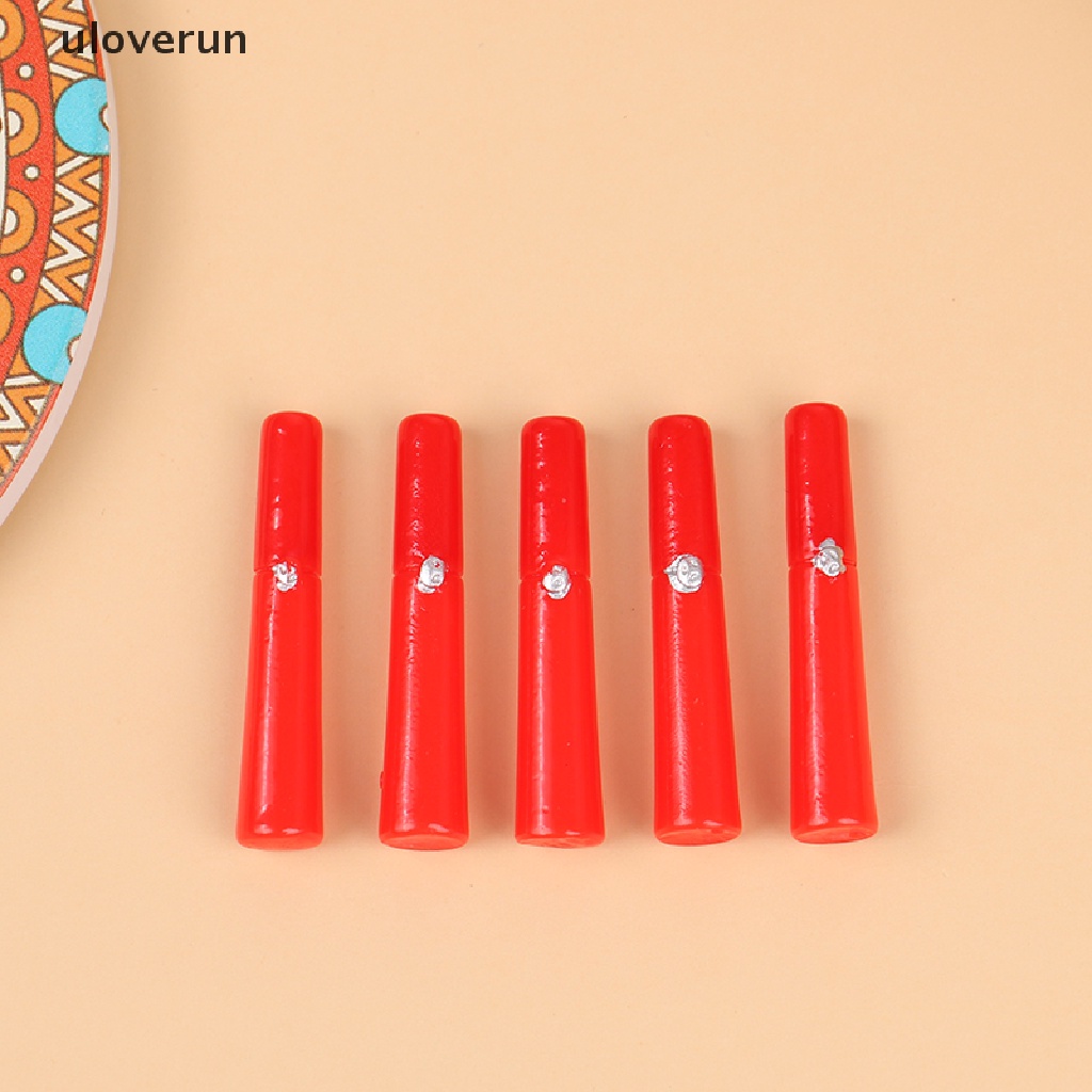 Set 5 Mô Hình Môi Mỹ Phẩm Tỉ Lệ 1: 12 Trang Trí Nhà Búp Bê DIY