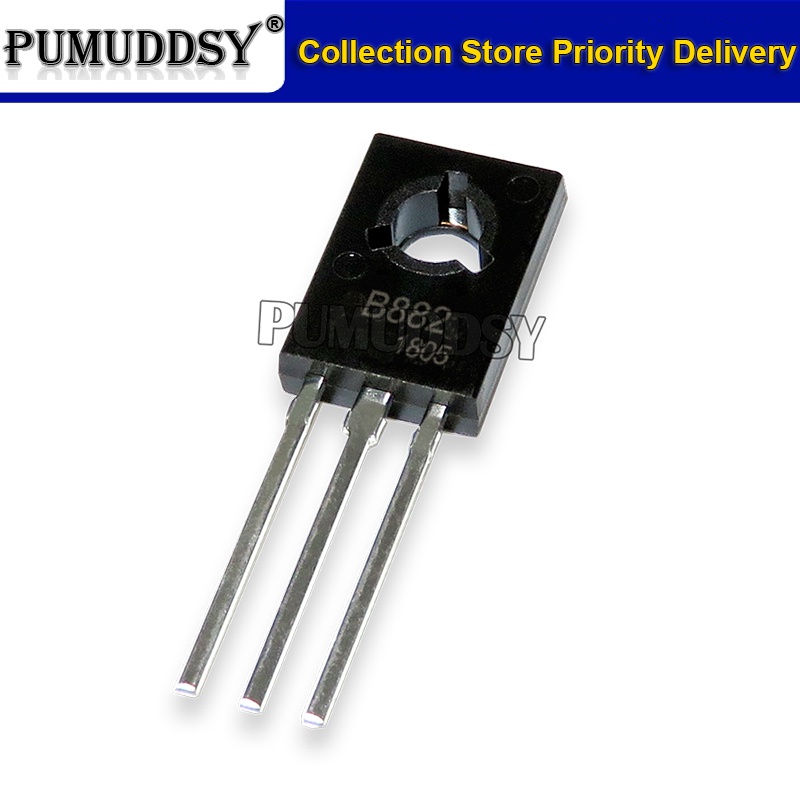 Set 50 Chip Linh Kiện Điện Tử 2SB649 2SD669 2SB772 2SD882 TO-126 B649 D669 B772 D882 TO126