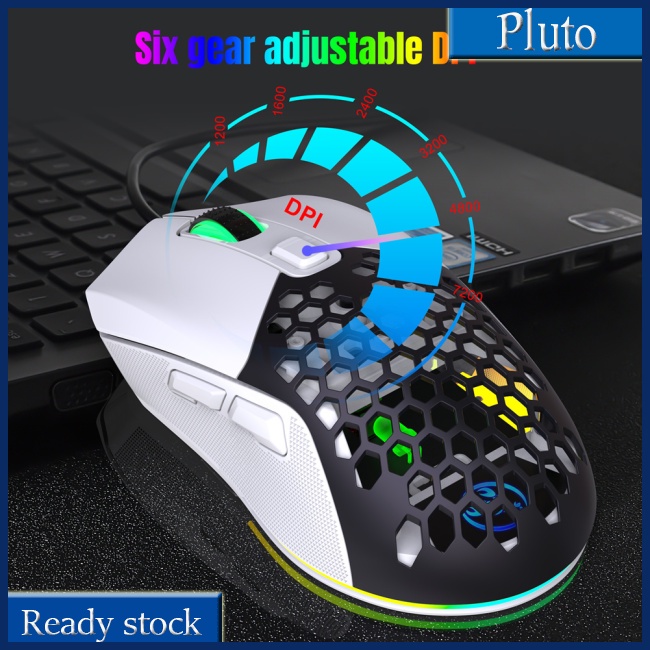Mới Chuột Chơi Game Có Đèn Nền RGB 7200dpi