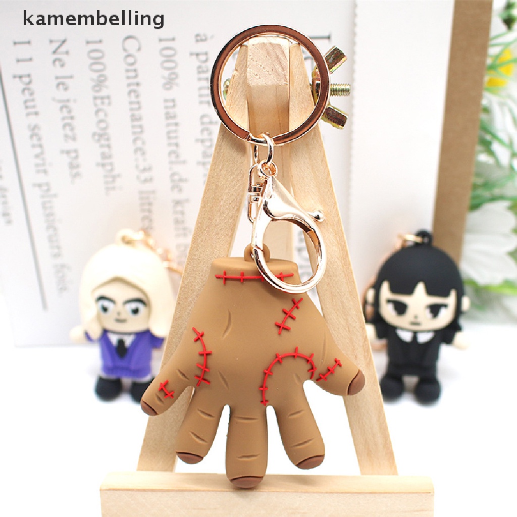 Kamembelling Phụ Kiện Mới Móc Chìa Khóa Gia Đình Addams Cho Học Sinh