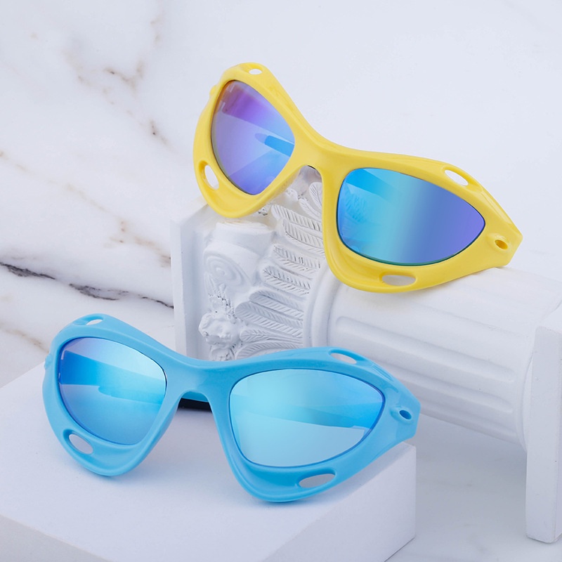 Kính Mát Gọng Vuông Thời Trang Mới Cho Nam Nữ Màu Sắc