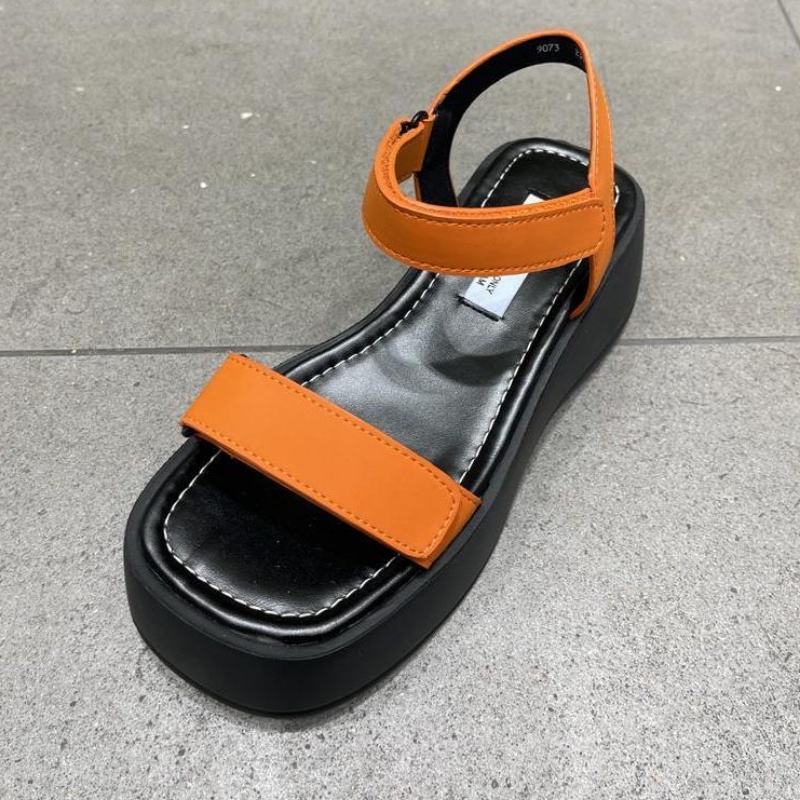 Xăng đan Khóa Dán Hở Ngón Trọng Lượng Nhẹ Thời Trang Nữ