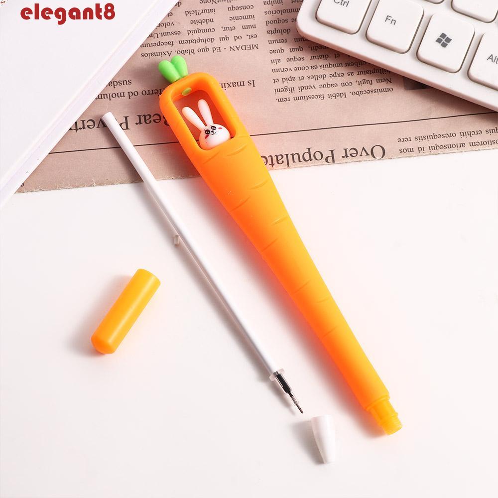 Bút Mực Gel Bằng Silicone Hình Thỏ Dễ Thương Cho Bé