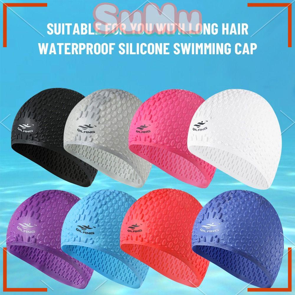 Mũ Bơi SUMU Thiết Kế 3D Chống Thấm Nước Tiện Dụng Cho Người Lớn