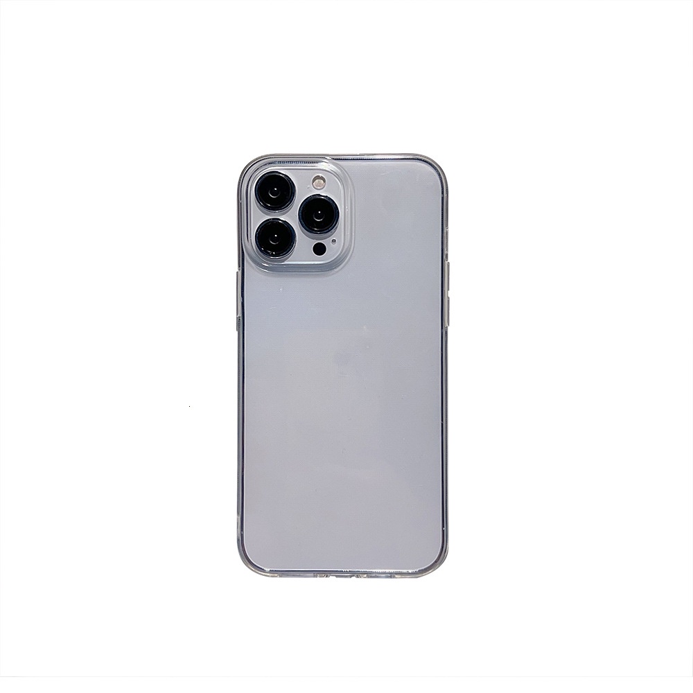 Ốp Điện Thoại TPU Silicone Trong Suốt 2mm Cho IPhone 11 Pro Max X Xr Xs 7 8 14 Plus Se 2020 12 Pro Max 13