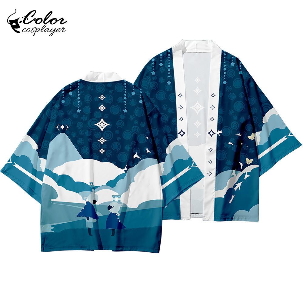 Áo Choàng Kimono Hóa Trang Game Sky: Dành Cho Trẻ Em Và Người Lớn