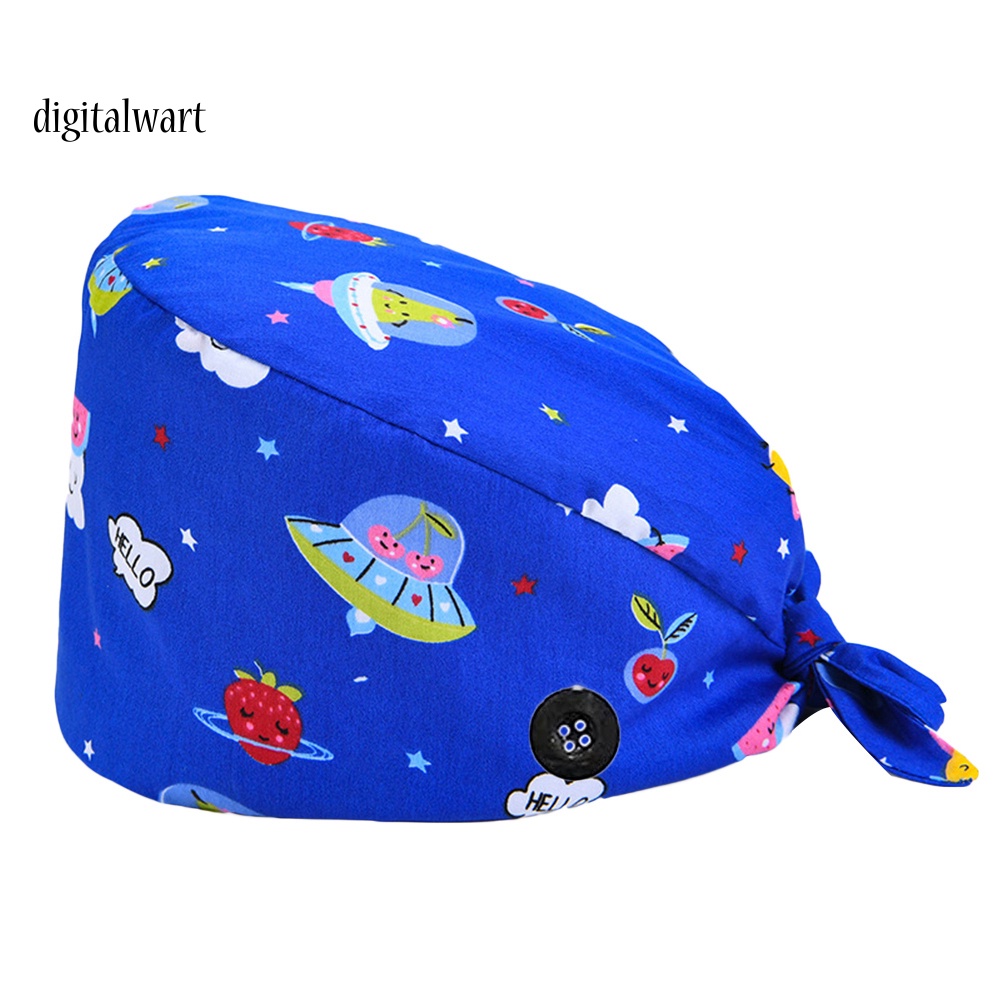 Kỹ Thuật Số| Mũ Hấp Thụ Mồ Hôi Chống Bụi In Hình Cáo Racoon Có Nút Điều Chỉnh Được