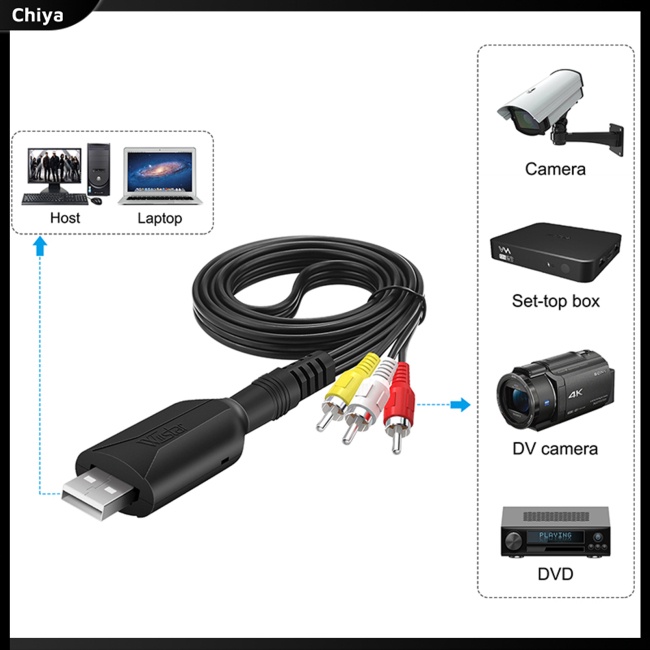 Cáp Chuyển Đổi Âm Thanh Usb 2.0 Tương Thích Với Windows Xp / 2000 / 7 / 8