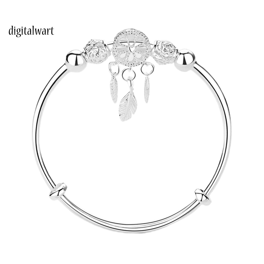 Kỹ Thuật Số| Vòng Tay Bạc Hình Lưới Bắt Giấc Mơ Màu Sắc Tinh Tế