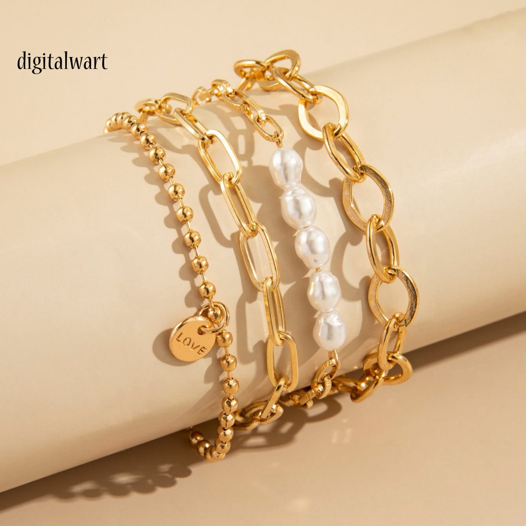 Kỹ Thuật Số| Set 3 Vòng Đeo Tay Phong Cách Bohemian Thanh Lịch Dành Cho Nữ
