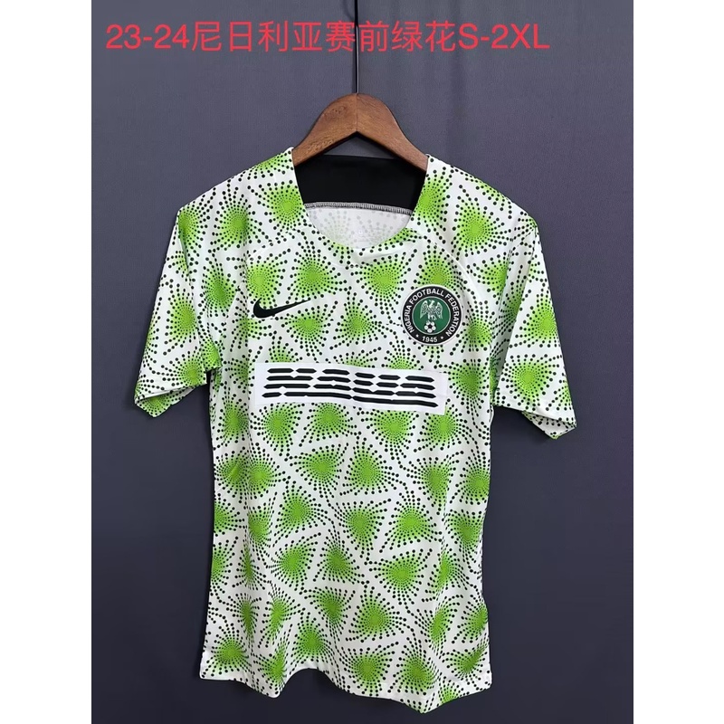 Áo Thun Thể Thao Tay Ngắn Nhanh Khô Size S-XXL 23-24 Nigeria