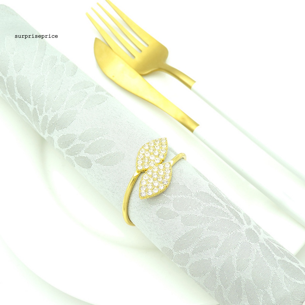 Spa Bộ 12 Vòng Nhẫn Kim Loại Cứng Chống Rỉ Sét Dùng Trang Trí Tiệc Cưới / Nội Thất Nhà