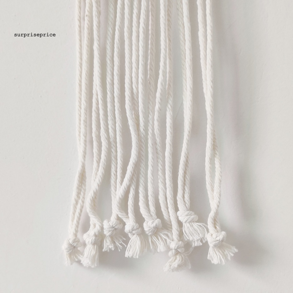 Giá Đỡ Nơ Kẹp Tóc Bằng Gỗ Và Dây Cotton Tiết Kiệm Không Gian