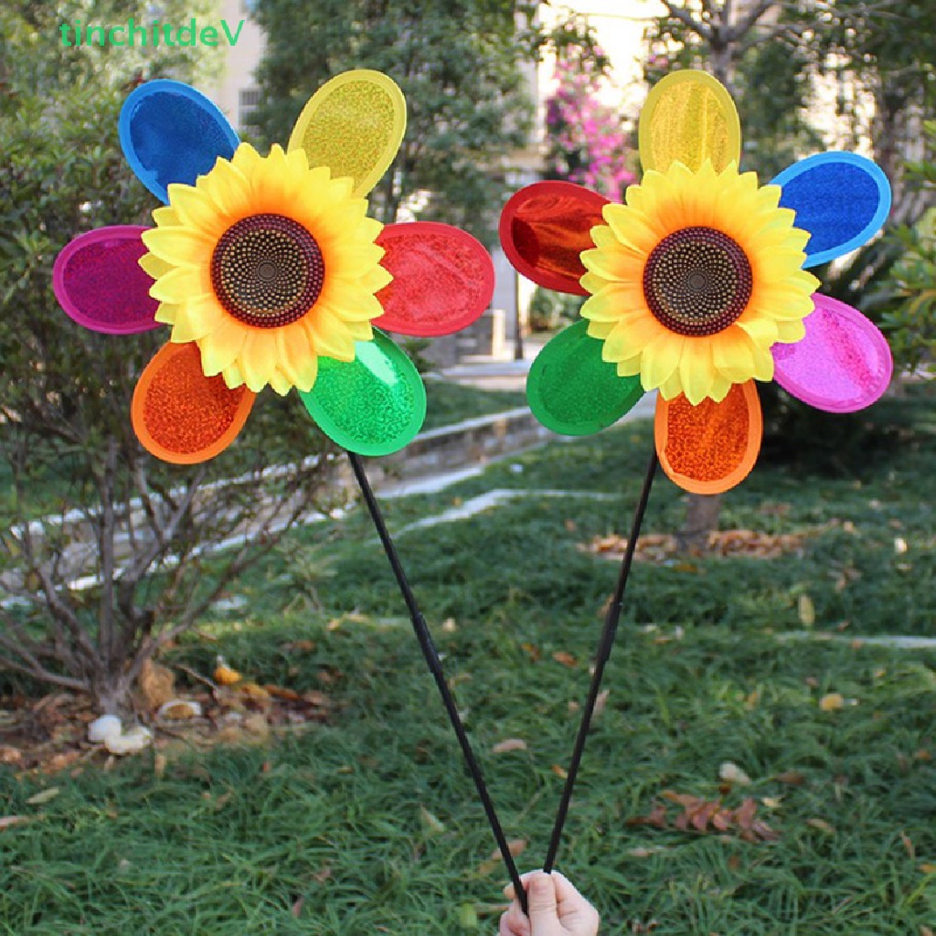 [TinchitdeV] Mới Dụng Cụ Trang Trí Vườn Hoa Hướng Dương Đầy Màu Sắc