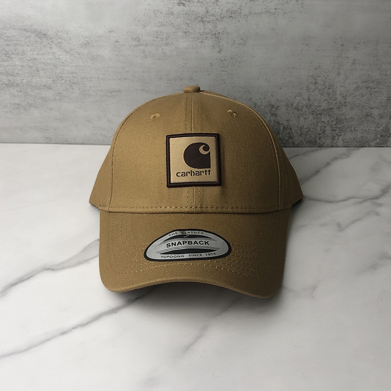 Mũ Lưỡi Trai Da Thêu Nhãn Dán Vành Cong Phong Cách Retro 2023