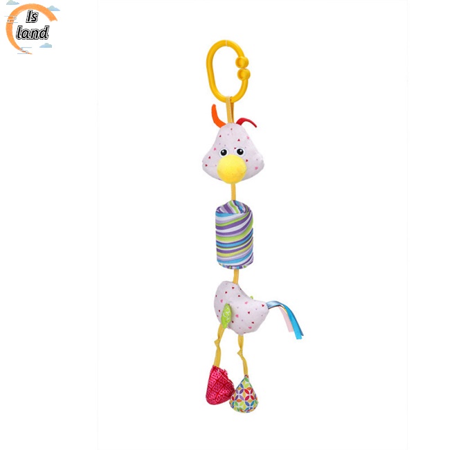 Đồ Chơi Thú Nhồi Bông Treo Xe Đẩy Em Bé Họa Tiết Hoạt Hình