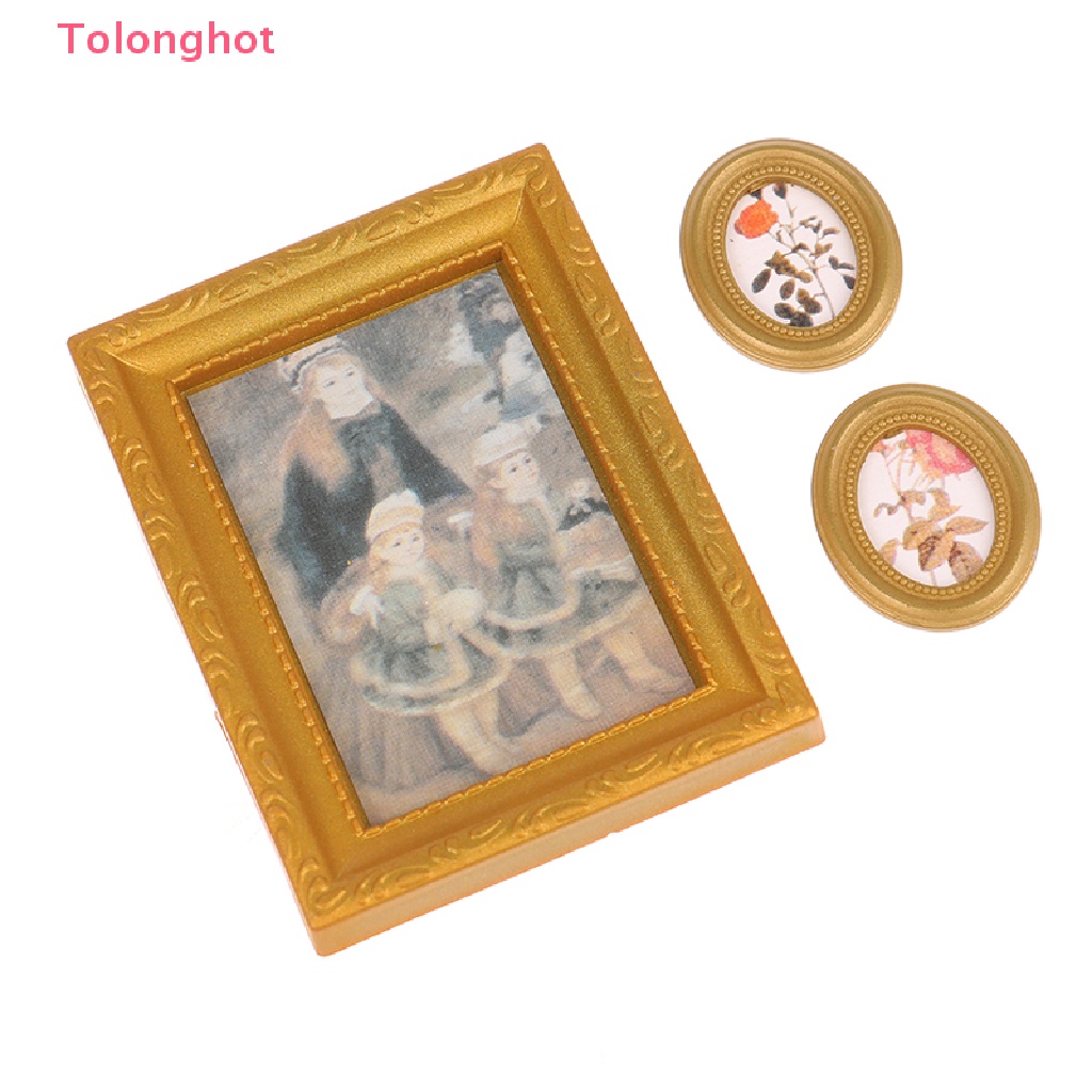 Khung Ảnh Dùng Trang Trí Nhà Búp Bê 1: 12 DIY