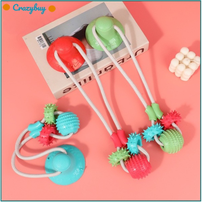 Cr Đồ Chơi Dây Kéo Đàn Hồi Chống Cắn Làm Sạch Răng Cho Thú Cưng
