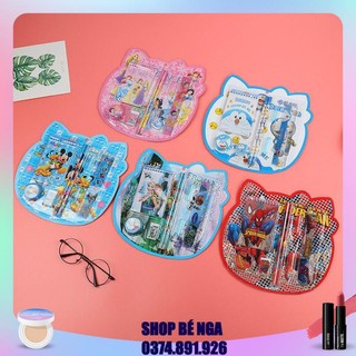 🎄🎄BỘ DỤNG CỤ 8 MÓN,BÚT,SỔ GHI CHÉP,GÔM,TẨY,THƯỚC...🏅🏅