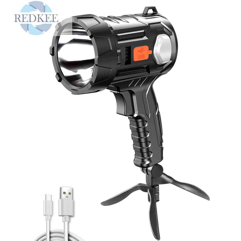 Đèn Pin LED 350lm 6 Chế Độ Sáng, Chống Thấm Nước, Sạc USB Loại C