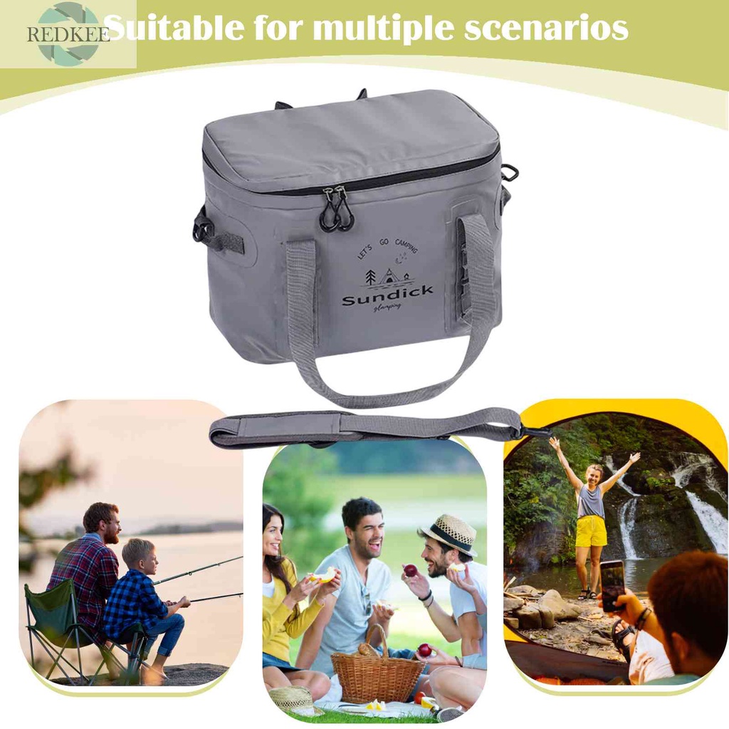 Túi Đựng Đá Giữ Nhiệt Sức Chứa Lớn Tiện Dụng Khi Đi Cắm Trại