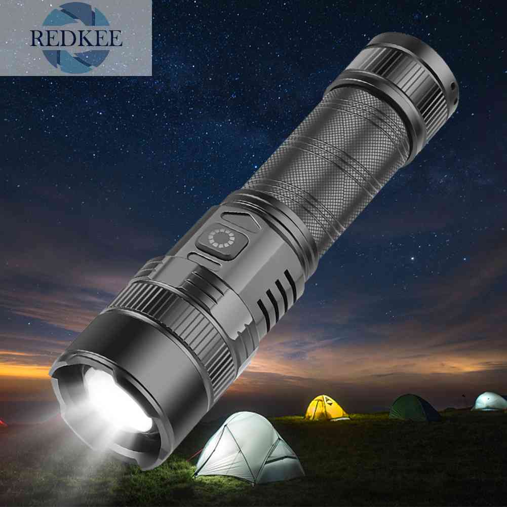 Đèn Pin LED IPX4 Chống Nước 5 Chế Độ Tiện Dụng