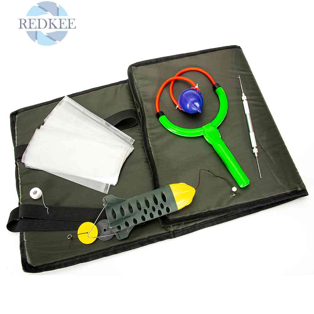 Bộ Thảm Trải Đa Năng Trọng Lượng Nhẹ Kèm Lồng Mồi Câu Cá Tiện Dụng