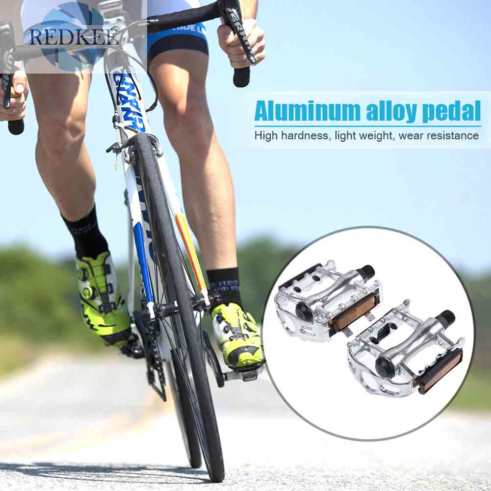 Bàn Đạp Phẳng Bằng Hợp Kim Nhôm Gọn Nhẹ Cho Xe Đạp Leo Núi