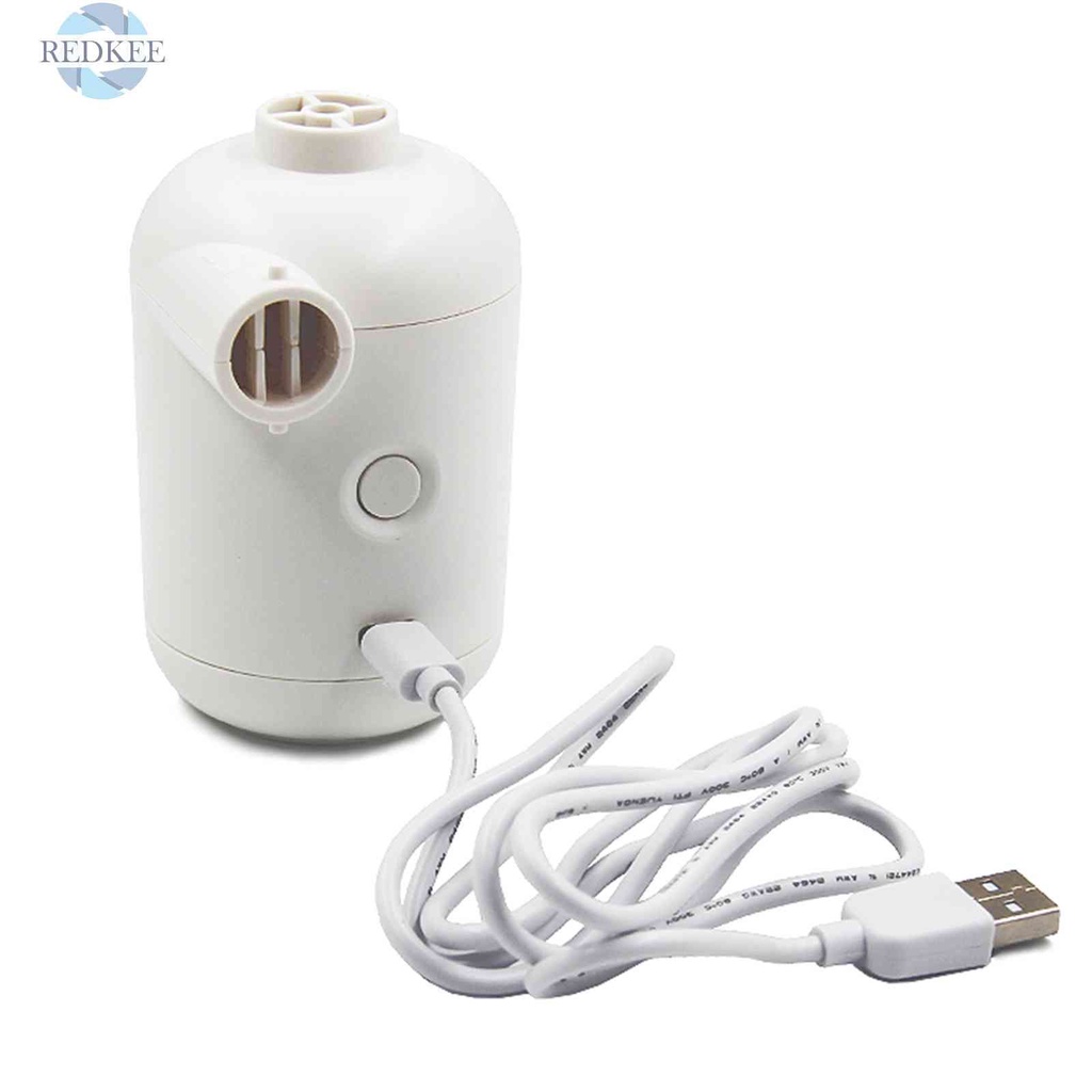 Máy Bơm Hơi Điện Tử Sạc Nhanh Cổng USB Mang Đi Tiện Dụng